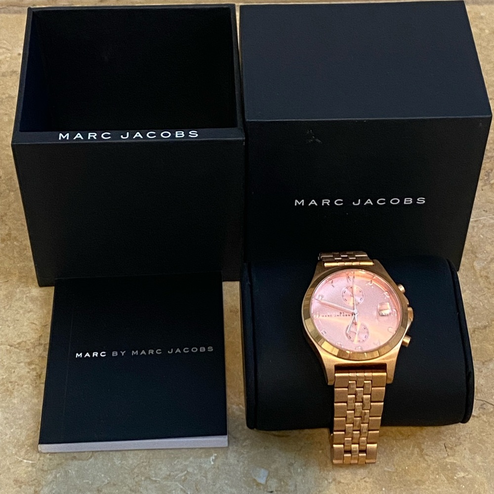 Marc Jacobs Rose Gold Watch